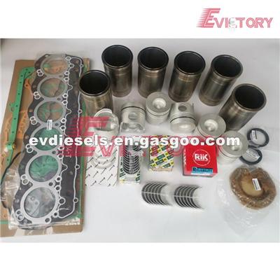 6D31-T Engine Rebuild Kit Piston Ring Liner Gasket Bearing Valve