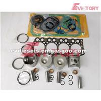 4D34-T Engine Rebuild Kit Piston Ring Liner Gasket Bearing Valve