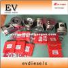 6D24-T Engine Rebuild Kit Piston Ring Liner Gasket Bearing Valve