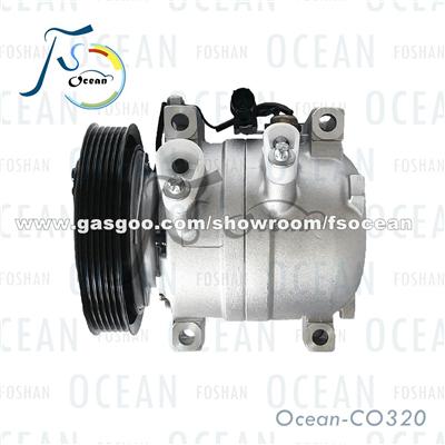 DKV11C AC Compressor For Nissan Almera(N16)-1.6 (2006-) 27630-95F0A/27630-95F0B/27630-95F0C CO320