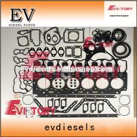D6E Head Cylinder Gasket Valve Cover Gasket For Excavator
