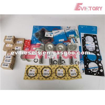 3114 Engine Rebuild Kit Piston Ring Liner Gasket Bearing Valve