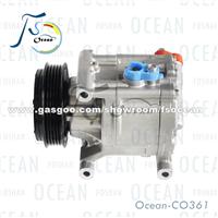 SCS06C Air Compressor For Fiat 500 Fiat Bravo Fiat Doblo Fiat Idea Fiat Palio Fiat Panda 447100-1870/5A787-5000/5A787-5200 CO0361