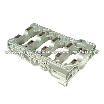 Die Casting Aluminium OEM Engine Cylinder Lower Block Automobile Part