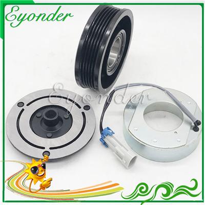 CVC AC A/C Air Conditioning Cooling Compressor Magnetic Clutch Assembly For VAUXHALL OPEL ASTRA G 1.4 1.6 1.8 1854092 1854102