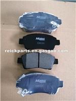 TOYOTA Echo Brake Pad TOYOTA Platz Brake Pad TOYOTA Probox Brake Pad TOYOTA Vitz Brake Pad TOYOTA Yaris Brake Pad D831