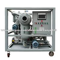 Double Stages Vacuum Transformer Oil Purifier