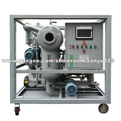 Double Stages Vacuum Transformer Oil Purifier