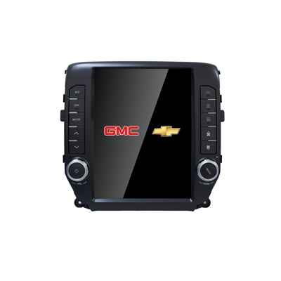 Caraudiofabrication Tesla Style Screen Mp3 Mp4 Player Chevrolet Silverado Tahoe 2007-2012