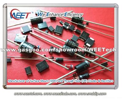 WEET Comprehensive Diode Rectifiers Packages SMA SMB SMC DO-14 DO-27 DO-41