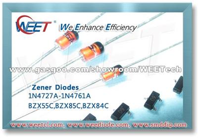 WEET-Zener-Diodes-BZX55C-BZX85C-BZX84C-1N4727A-1N4761A WEE Technology