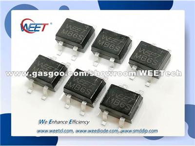 WEET-1-AMPS-MB1S, MB2S, MB3S, MB4S, MB6S, MB8S, MB10S-GLASS-PASSIVATED-BRIDGE-RECTIFIERS WEE Technology