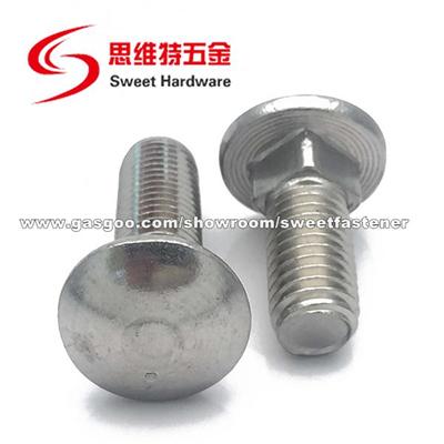 Square Neck Carriage Bolt DIN603 Stainless Steel Carbon Steel Zinc Plated HDG Bolt