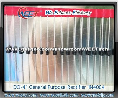WEET-DO-41-General-Purpose-Rectifier-1N4001-1N4002-1N4003-1N4004-1N4005-1N4006-1N4007 WEE Technology