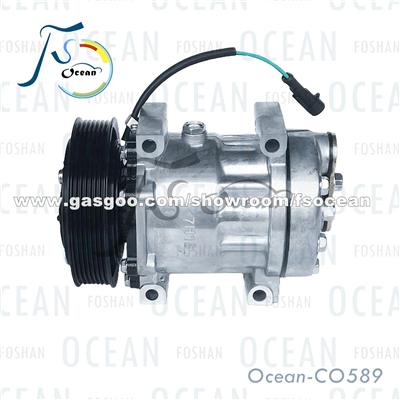 7H15 Air Conditioning Compressor For DAF CF 85 (2001-2013)/XF 105 (2005-)/95 XF DEPUIS 97/CLAAS Tractor CO589