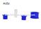 Poly Bushings Front Steering - Rack And Pinion Mount Bushing Suitable For TOYOTA CAMRY ACV36, MCV36 (8/2002-5/2006) - img1