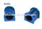 Poly Bushings Rear Sway Bar - Mount Bushing Suitable For TOYOTA LAND CRUISER FJ80 FZJ80 HDJ80 HZJ80 (1/1990-2/1998) - img3