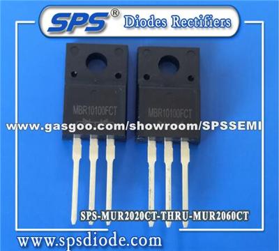 SPS 20A 200V-600V Axial Diodes MUR2020CT MUR2040CT MUR2060CT TO220AB Package