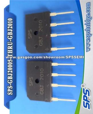SPS 20A 50V-1000V GPP Bridge Rectifiers GBJ20005 GBJ2001 GBJ2002 GBJ2004 GBJ2006 GBJ2008 GBJ2010 GBJ