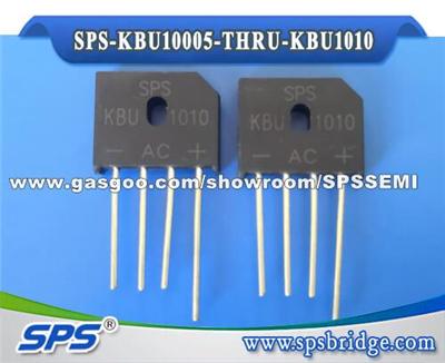 SPS 10A 50V 1000V GPP Bridge Rectifiers KBU10005 KBU1001 KBU1002 KBU1004 KBU1006 KBU1008 KBU1010 KBU