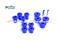 Polyurethane Bushings Rear Spring Kit Suitable For TOYOTA HILUX LN85 86 RN85 90 YN85 GRINNER 2WD (10/1988-11/1997) - img1