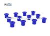 Polyurethane Suspension Bushing Rear Spring Kit Suitable For TOYOTA HILUX LN65 YN65 67 4WD (11/1983-9/1988)