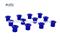 Polyurethane Bushings Front Spring Kit Suitable For TOYOTA HILUX 4 RUNNER LN60 YN60 4WD (7/1984-10/1985) - img1