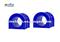 Urethane Bushings Front Sway Bar - Mount Bushing Suitable For NISSAN NAVARA D40 2WD (12/2005-6/2015) - img1