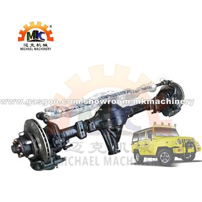 Mini Truck Front Wheel Steering Axle With Disc Brakes