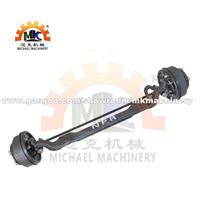600P Front Wheel Steer Axle For Isuzu ELF NPR Light Truck With Oil Brakes