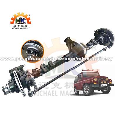 Mini Car Truck Suv Front Wheel Drive Steer Axle With Air-Locking/E-Locker/Free Locking Hub Kit