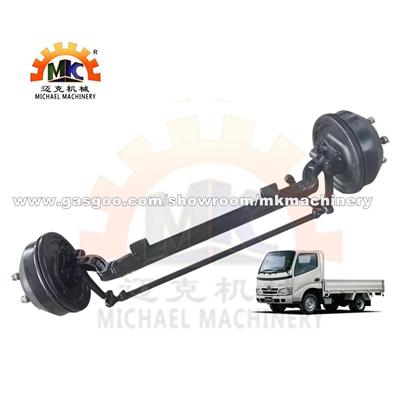 Argricultual Trailer 2t Front Wheel Steer Axle With Oil Drum Brake