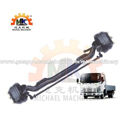 6 Wheel Hub Bolts Front Wheel Steer Axle Of 6ton Tractor With Drum Brakes