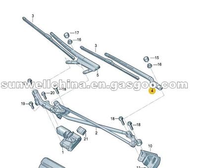 WIPER LINKAGE 2103-5205010