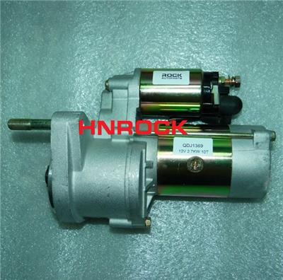 NEW HNROCK 12V STARTER MOTORS QDJ1369 FOR MITSUBISHI 4M40 SERIES ENGINE