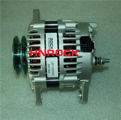 NEW 24V 80A ALTERNATOR LR1100705F LR1100705G 231000W802 2506133 2506133 LR1100705F LR1100705G TD42T FOR NISSAN PRIMERA 2.0