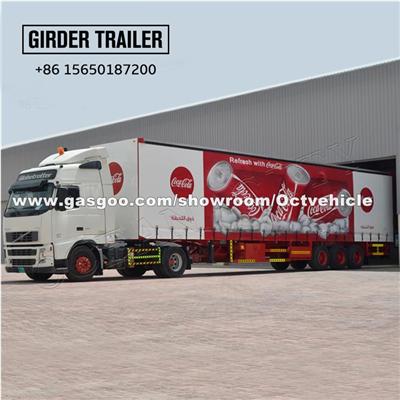 China Manufacturer Customzied 3 Axles Curtain Side Semi Trailer For Sale