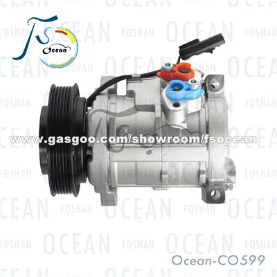 10S20H Automotive A/C Compressor For Chrysler Voyager IV(RG,RS)-2.4^3.3AWD^3.8AWD (2000-2008) 447180-4964 CO599