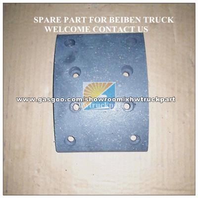 Brake Lining For Beiben Truck Width 130mm