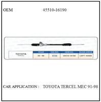 POWER STEERING RACK OEM 545510-16190 TOYOTA TERCEL MEC 91-98