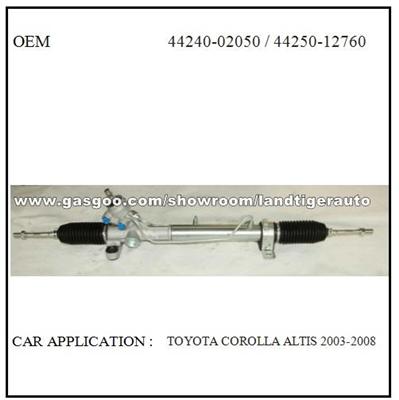 POWER STEERING RACK OEM 44250-12760 TOYOTA COROLLA 03-1.6 / 1.8 CC ( AGENCIA Y RODADO )
