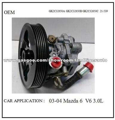 POWER STEERING PUMP OEM GK2C32650A GK2C32650B GK2C32650C 21-539 03-04 Mazda 6 V6 3.0L