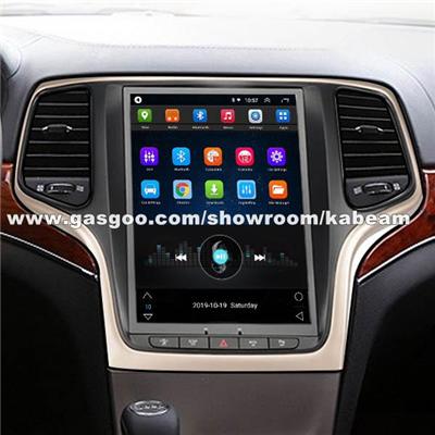 Vertical Screen 10.4 Inch Android Head Unit Multimedia For Jeep Grand Cherokee 2014-2018