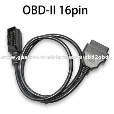 Obd2 16pin Male To Female Extension Cable Diagnostic Extender