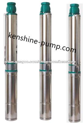 QJD Stainless Steel Multistage Deep Well Submersible Pump