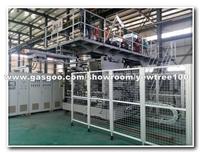 Automatic Double Layers EBM For Producing 2 Layers Twin L-Ring Or Single L-Ring Plastic Barrels