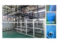 Automatic Production Line For 2 Layers Tight-Head 200L Plastic Barrels