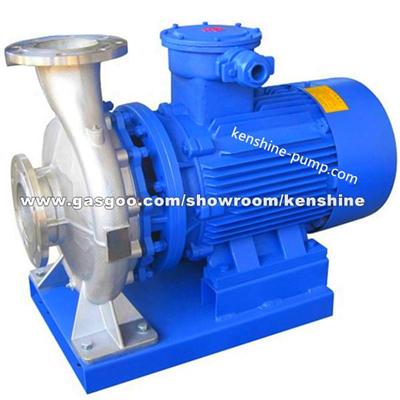 ISWH Horizontal Stainless Steel Chemical Centrifugal Transfer Pump