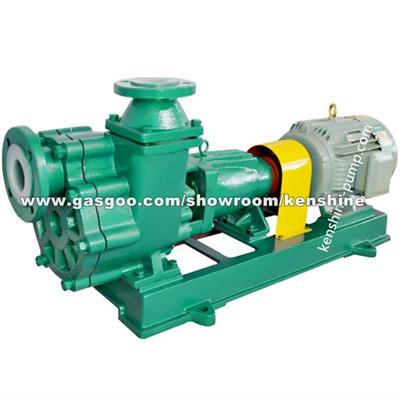FZB-L Steel Lined Fluoroplastic Self-Priming Pump