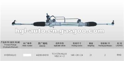 Power Steering Rack 44200-0K050/ 0K010/ OK070 For TOYOTA Hilux / Vigo 2WD RHD